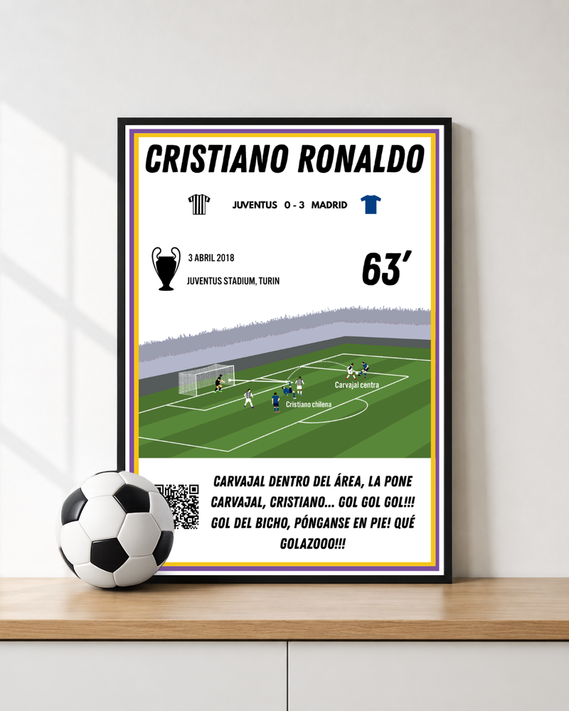 La chilena de Cristiano