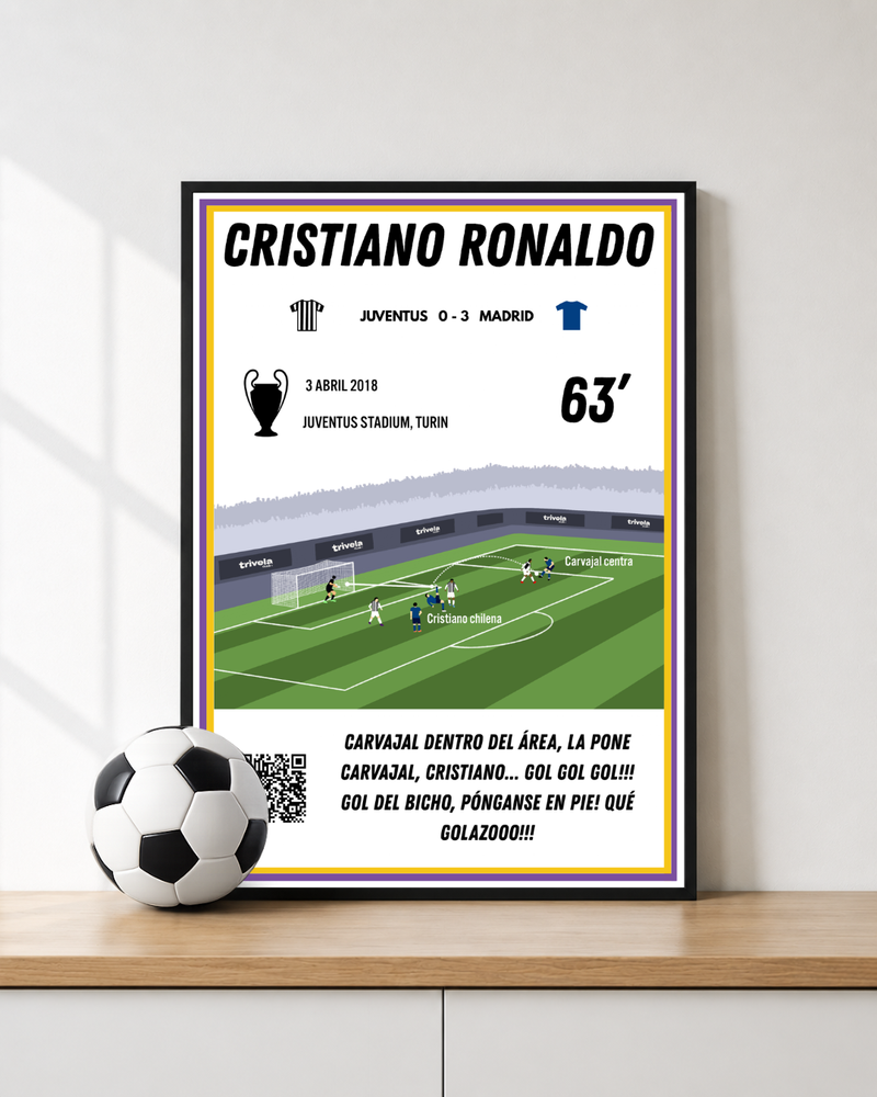 La chilena de Cristiano