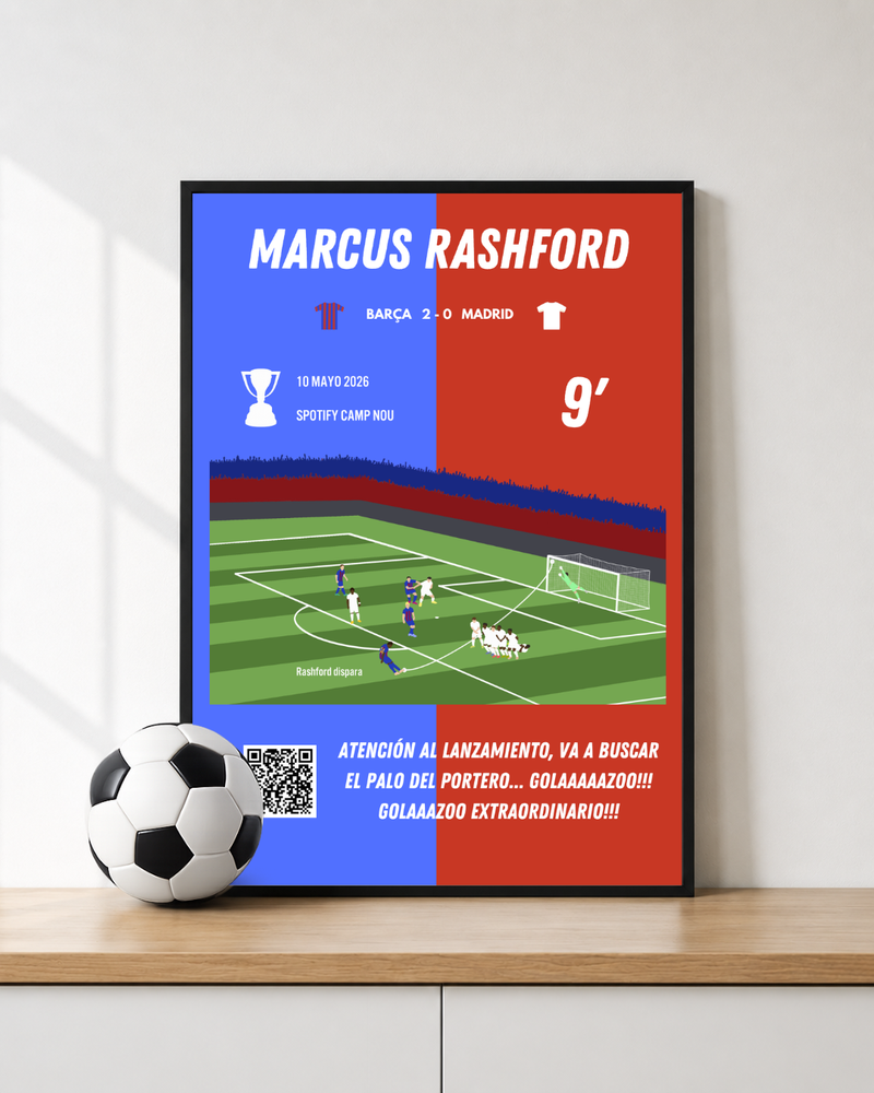 El golazo de falta de Rashford